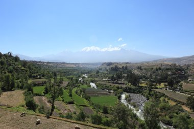 volcano çevresinde arequipa, peru