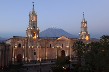 Plaza de armas: arequipa, Peru