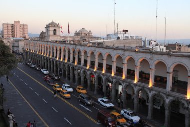Plaza de armas: arequipa, Peru