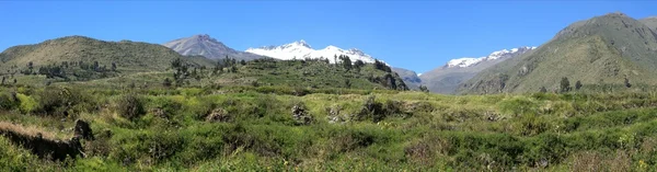 Paisaje Andino con Cañón del Colca en Perú — Foto de Stock