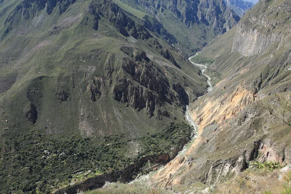 Canyon di Colca in Perù — Foto Stock