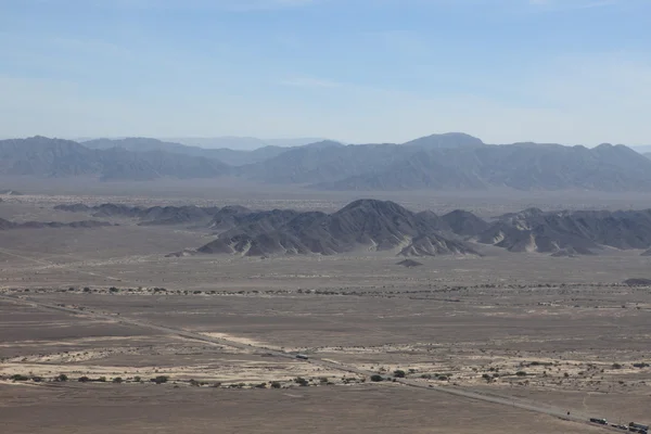 Die nazca wüste in peru — Stockfoto