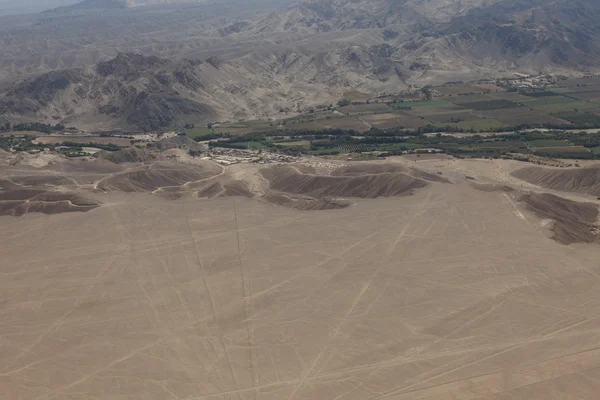 Poušti nazca v peru — Stock fotografie