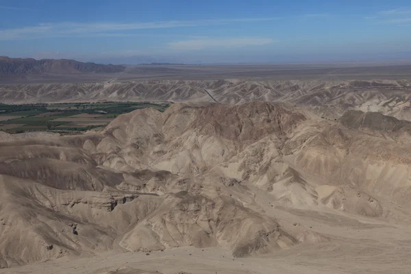 Il deserto di Nazca in Perù — Foto Stock