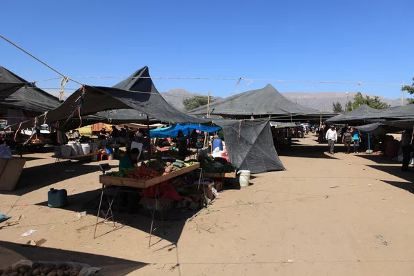 Mercado em Nazca Peru — Fotografia de Stock