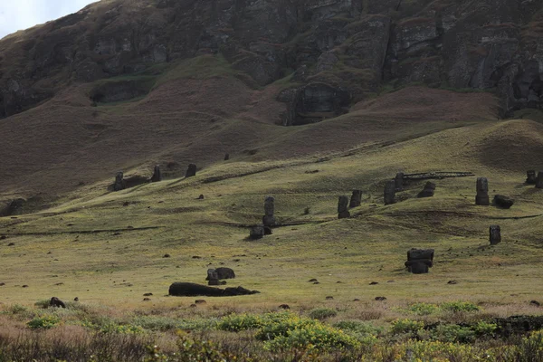 Isla de Pascua estatua moai —  Fotos de Stock