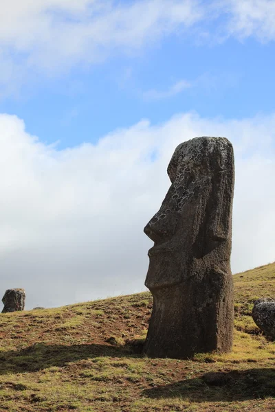 Moais en Isla de Pascua — Foto de Stock