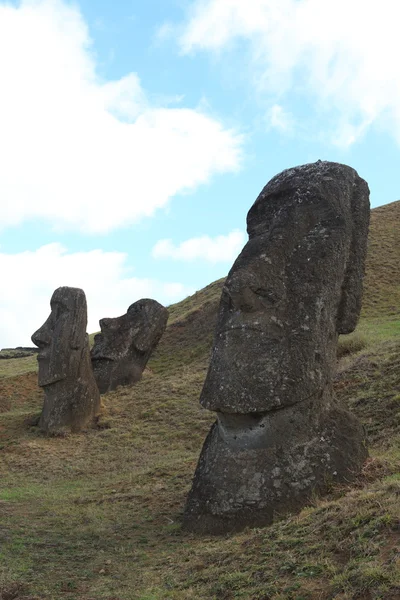 Moais at Easter Island — Stock Photo, Image