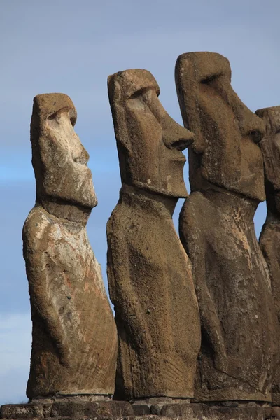 Isla de Pascua estatua moai —  Fotos de Stock