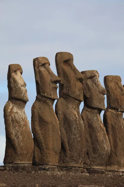 Påsk ö moai staty — Stockfoto
