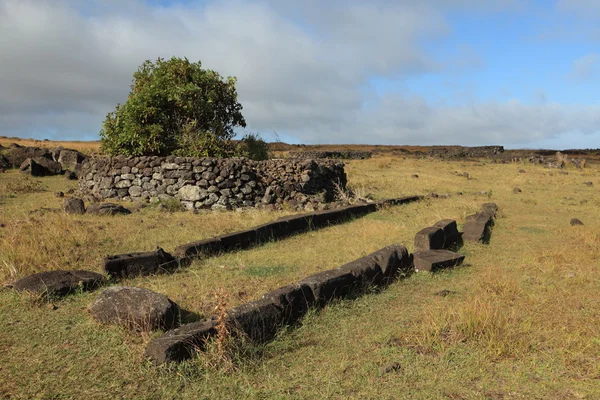 Casa histórica en la isla de Pascua — Foto de Stock