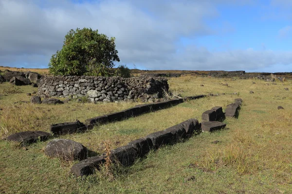 Casa histórica na ilha de Páscoa — Fotografia de Stock