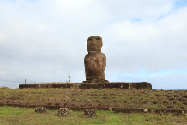 Moai statua Wyspa Wielkanocna — Zdjęcie stockowe