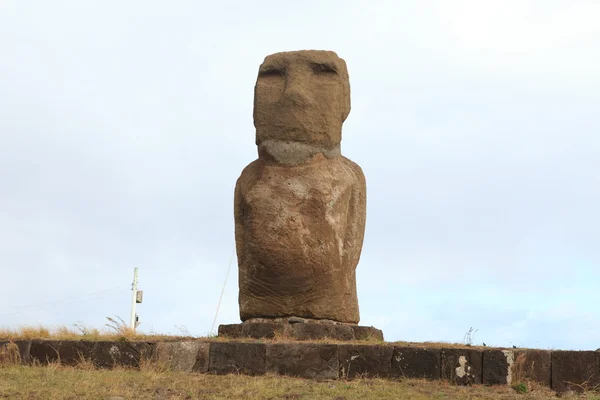 Estatua de Moai Isla de Pascua — Foto de Stock