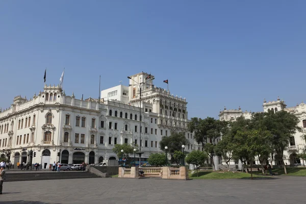 Centro histórico de lima — Fotografia de Stock