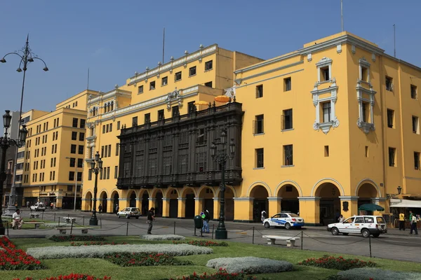 Centro histórico de lima — Foto de Stock