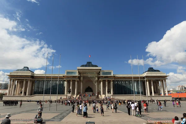 Ulánbátar národní muzeum chingghis khaan — Stock fotografie