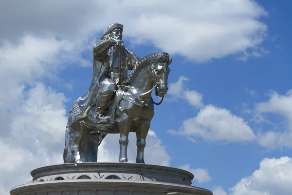 Genghis Khan Monument at Zonjin Boldog — Stock Photo, Image