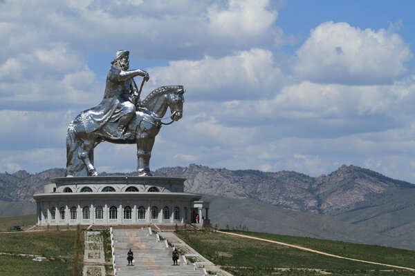Genghis Khan Monument at Zonjin Boldog