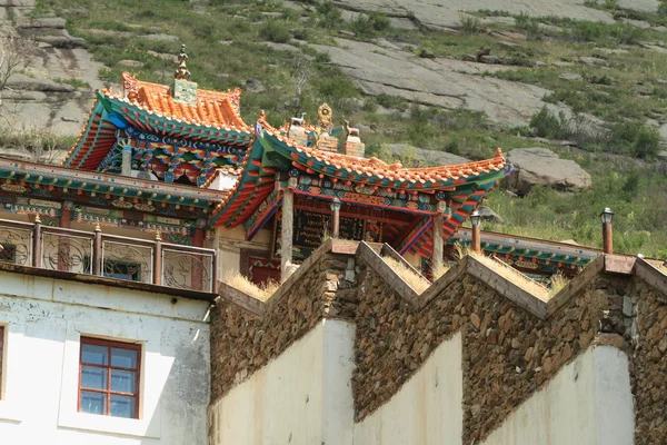 Günjin Süm Temple Monastery Mongolia — 图库照片