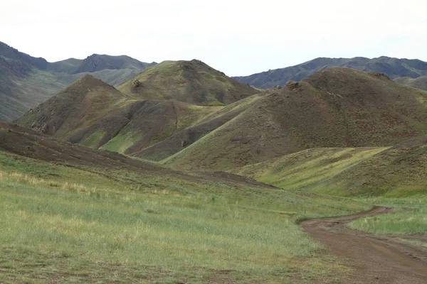 蒙古的景观和自然环境 — 图库照片