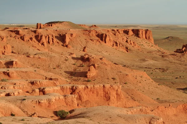 Las rocas llameantes de Bayanzag Mongolia —  Fotos de Stock