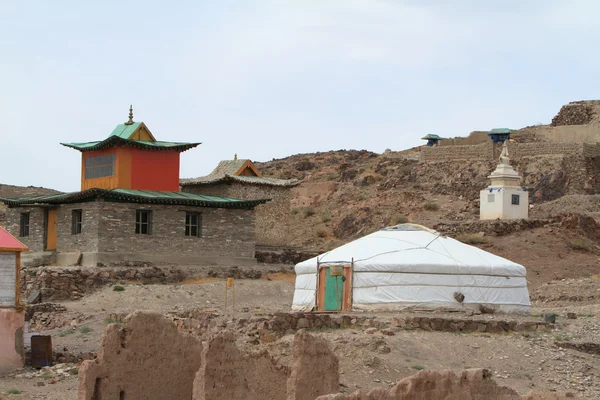 Mosteiro Nomgon na Mongólia — Fotografia de Stock