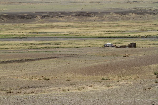 De woestijn gobi van Mongolië — Stockfoto