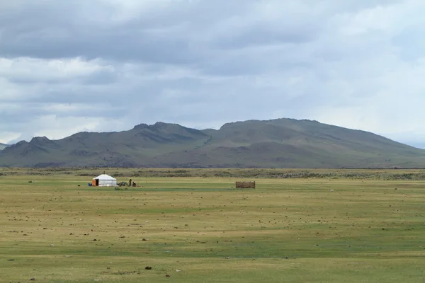 Parque Nacional do Vale do Orkhon Mongólia — Fotografia de Stock