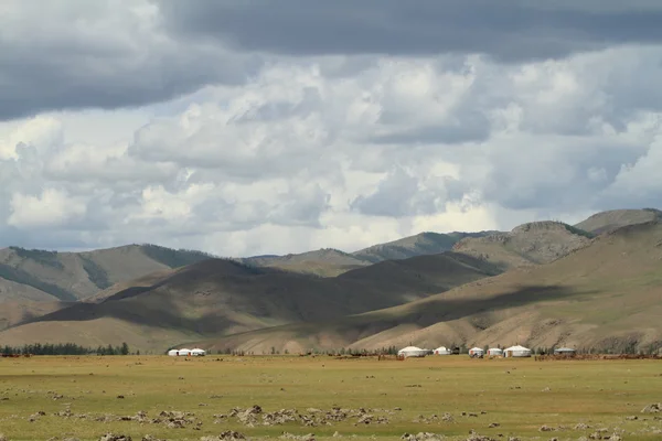 Orhon valley nationaal park Mongolië — Stockfoto