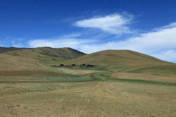 Mongoolse landschappen — Stockfoto