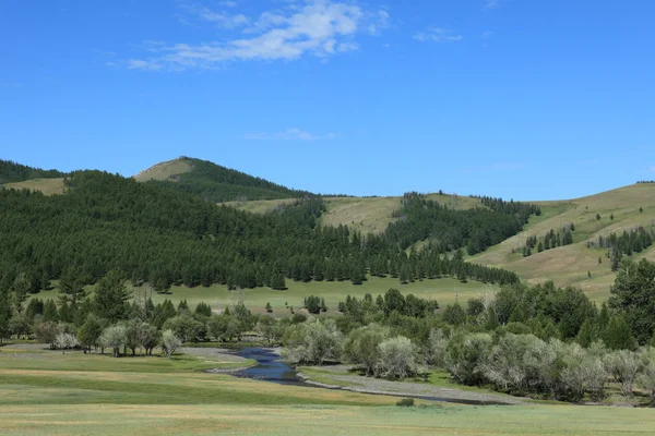 Mongoliska landskap — Stockfoto