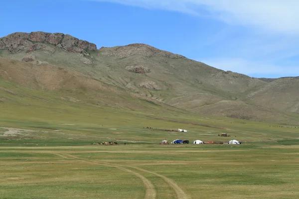 Mongoolse landschappen — Stockfoto