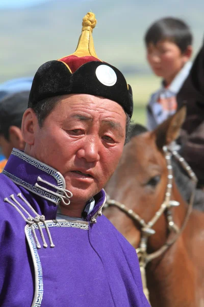 Mongoolse worstelaar — Stockfoto