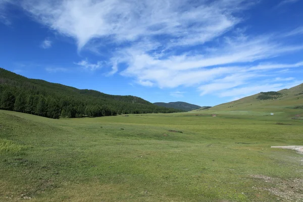 Mongolian Landscape of Tsenkher — Stock Photo, Image