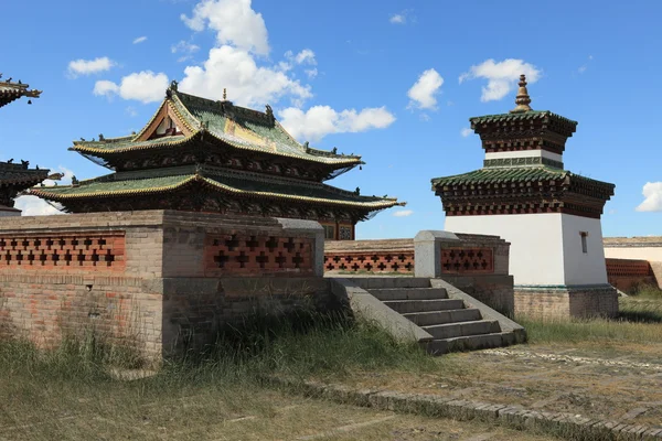 Mosteiro de Kharkhorin Erdene Zuu Mongólia — Fotografia de Stock