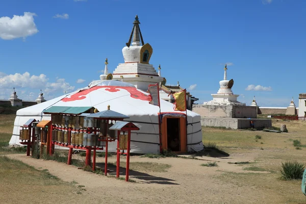 Kharkhorin erdene zuu klášter Mongolsko — Stock fotografie