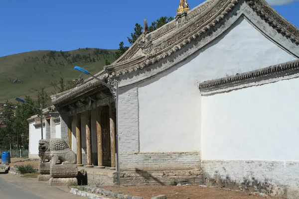 Ein buddhistisches Kloster der Mongolei — Stockfoto