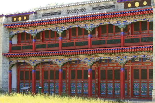 Un monastero buddhista di mongolia — Foto Stock