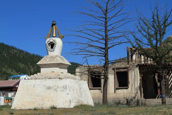 Un monastère bouddhiste de mongolie — Photo