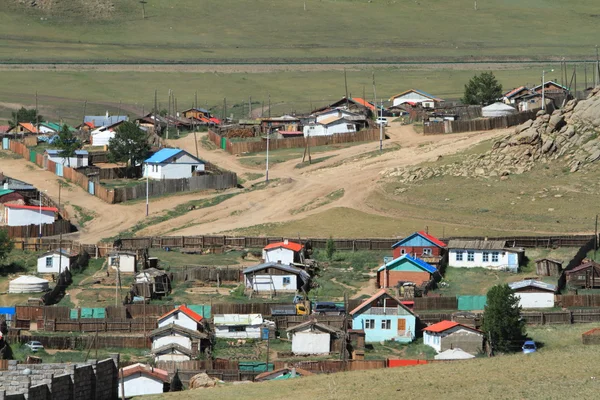Монгольский город — стоковое фото