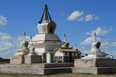 The Temple of Karakorum Mongolia clipart