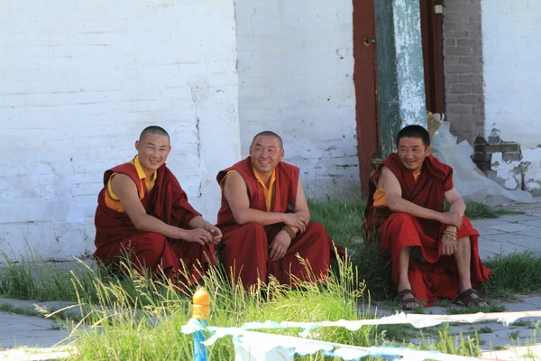 Boeddhisme monniken — Stockfoto