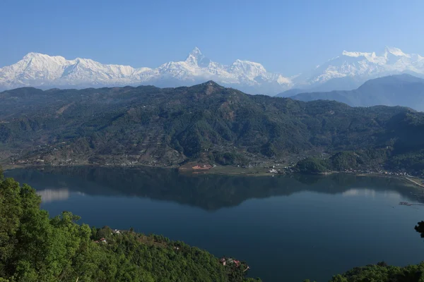 Cordillera Annapurna en Nepal —  Fotos de Stock