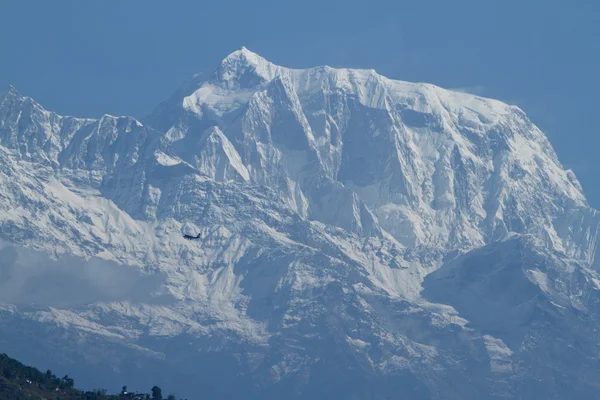 Annapurna jangkauan dalam nepal — Stok Foto