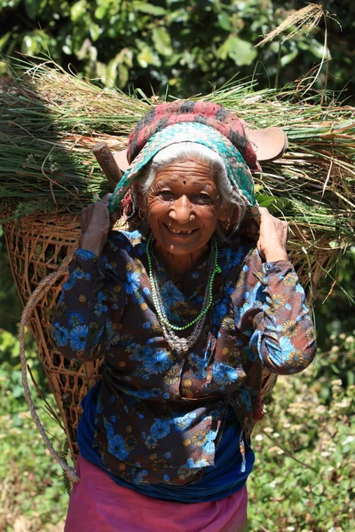 Yoksulluk kadın — Stok fotoğraf