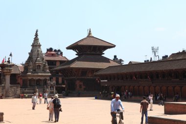 antik şehir bhaktapur Nepal