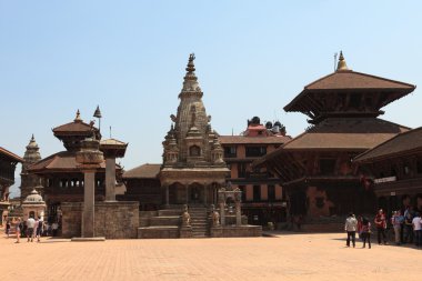 antik şehir bhaktapur Nepal