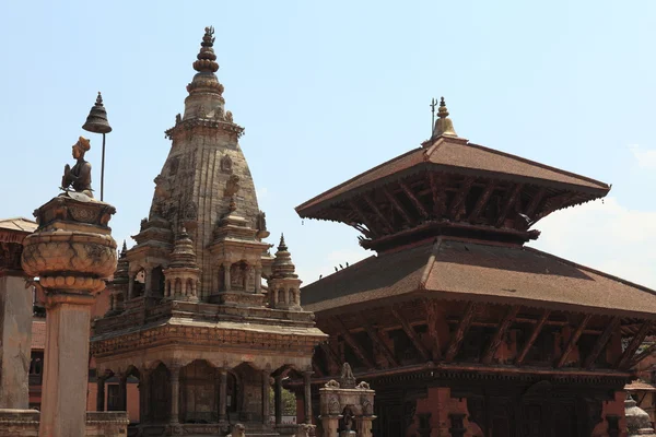 A cidade de Antik Bhaktapur do Nepal — Fotografia de Stock