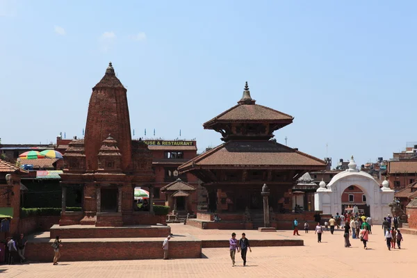 La ciudad de Bhatktapur en Katmandú Nepal — Foto de Stock